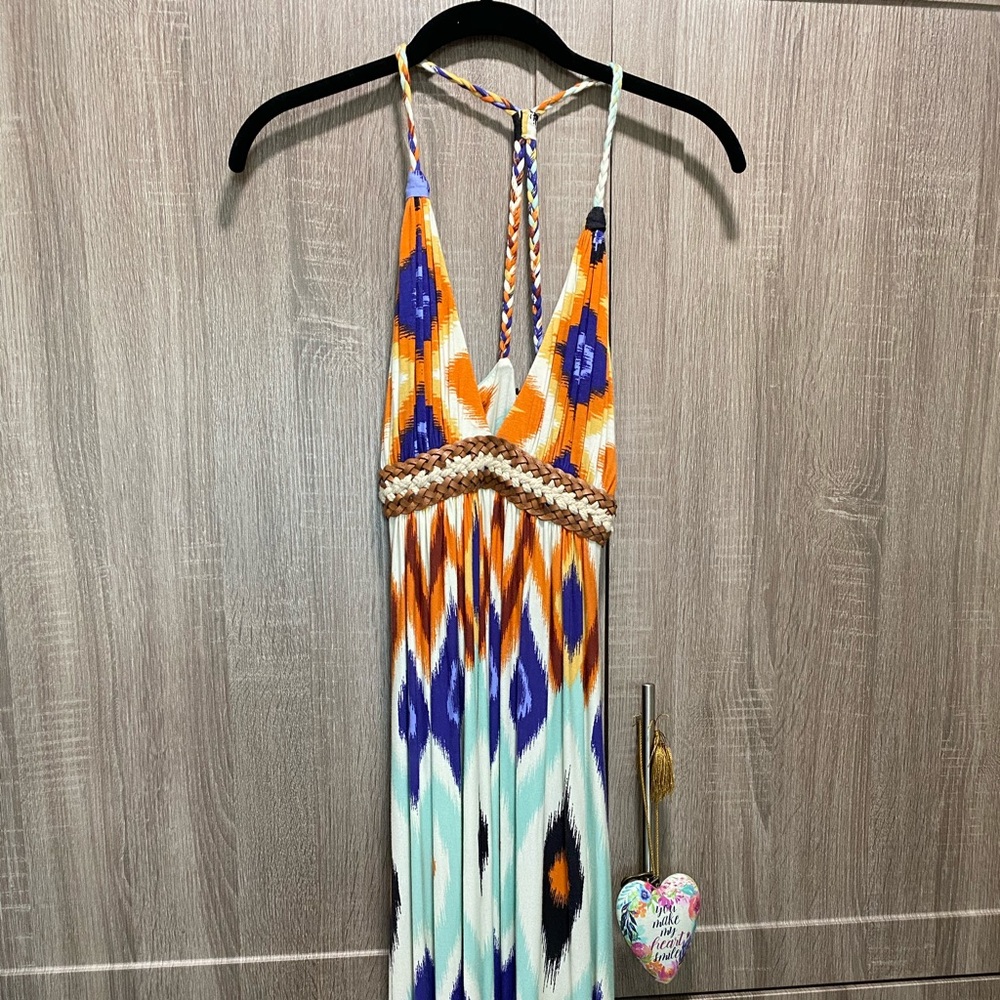 Sexy long Sky dress